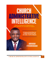Church administrative intelligence - Abraham Eyekomiogba.pdf